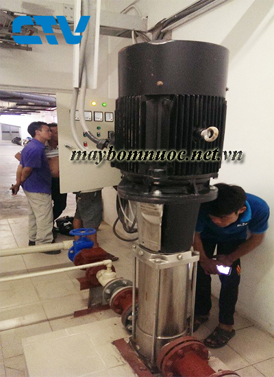 Phát hiện địa chỉ cung cấp máy bơm trục đứng ebara, pentax, sealand...... chính hãng, giá rẻ toàn Miền Bắc