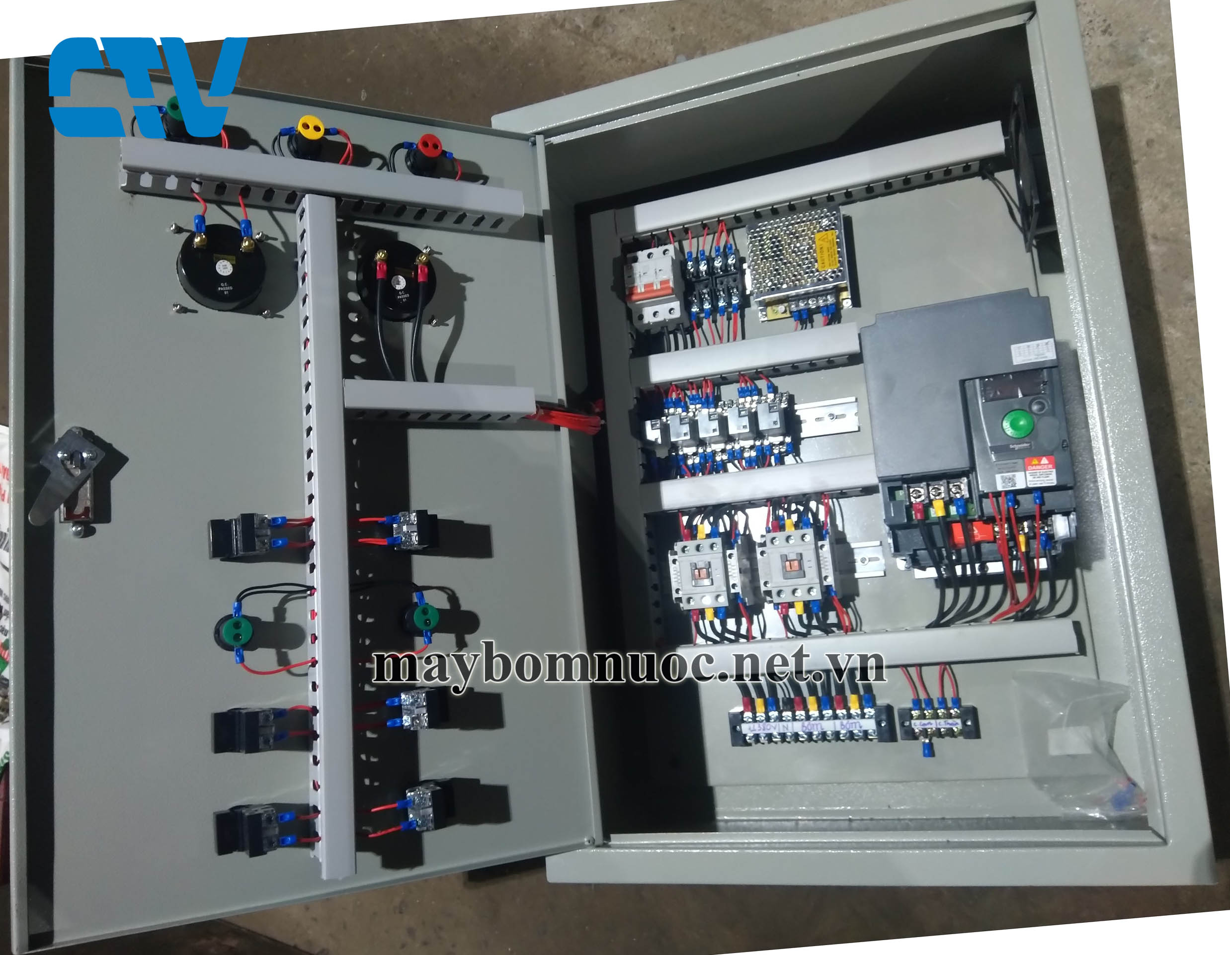 Tư vấn thiết kế và lắp đặt tủ điện điều khiển máy bơm nước theo yêu cầu